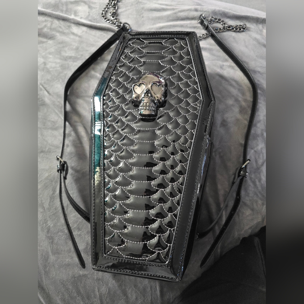 Betsey Johnson Kitsch Bat To The Bone Black Backpack